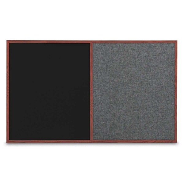 Enclosed Corkboard, 1 Door, 18"x24", 4" Fra